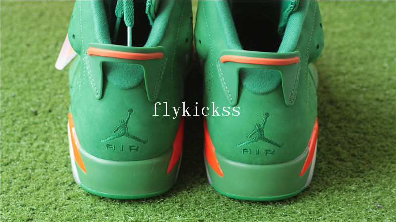 Authentic Air Jordan 6 Gatorade Green